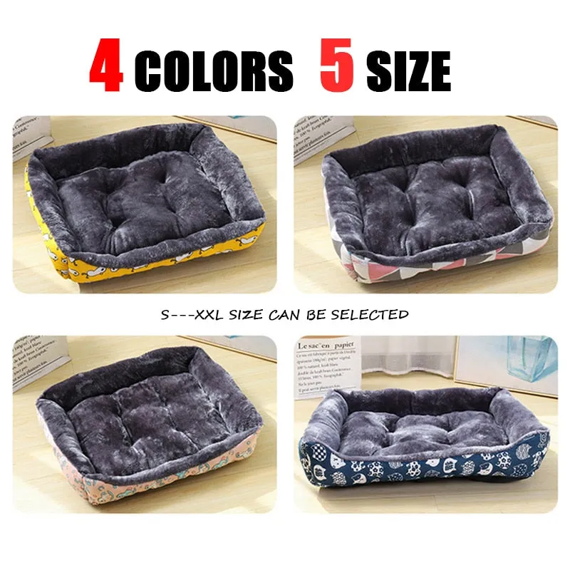 Pet Dog Bed Mat Kennel Puppy Sofa Cushion