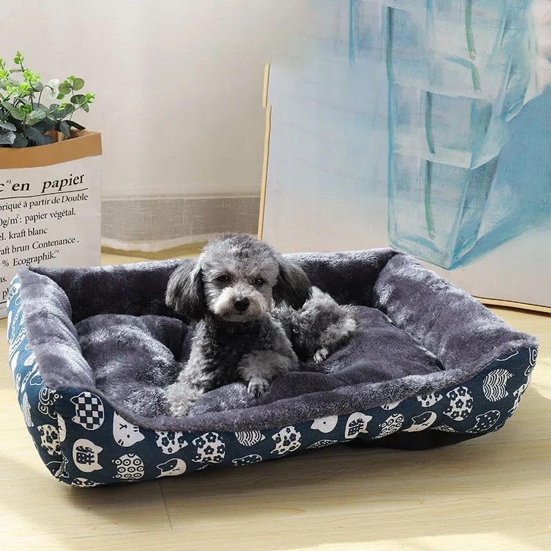 Pet Dog Bed Mat Kennel Puppy Sofa Cushion