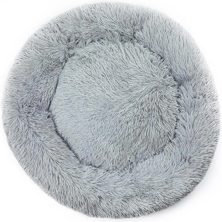 Pet Dog/Cat Soft Plush Round Cushion Bed 60cm