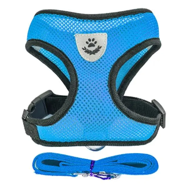 Pet Harness Vest with Lead