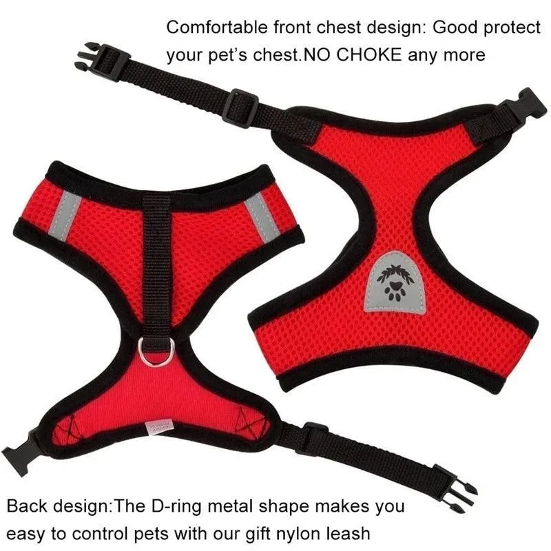 Pet Harness Vest with Lead