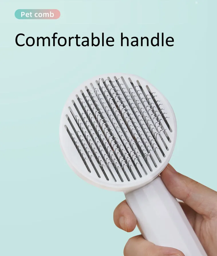 Pet Self Cleaning Slicker Brush