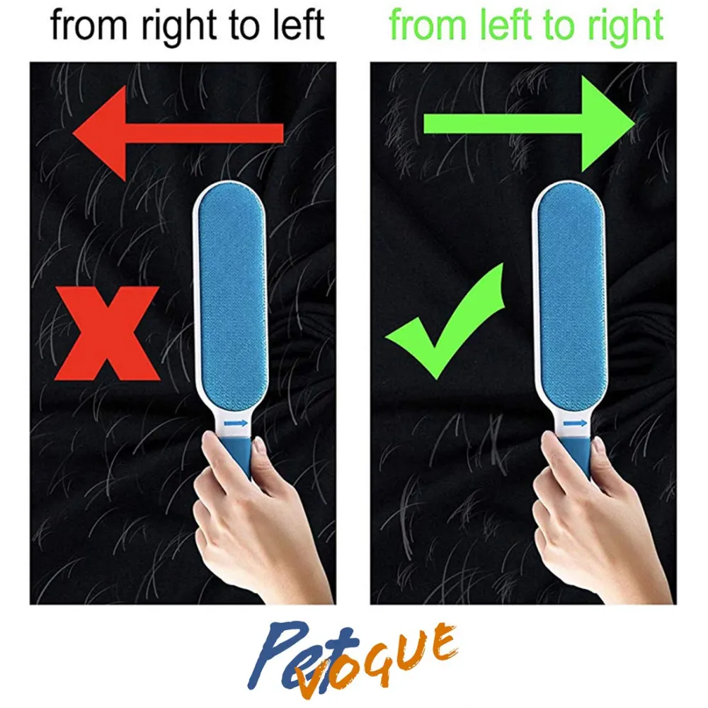 Pet Vogue Lint Remover for Dogs and Cats (Blue/White)