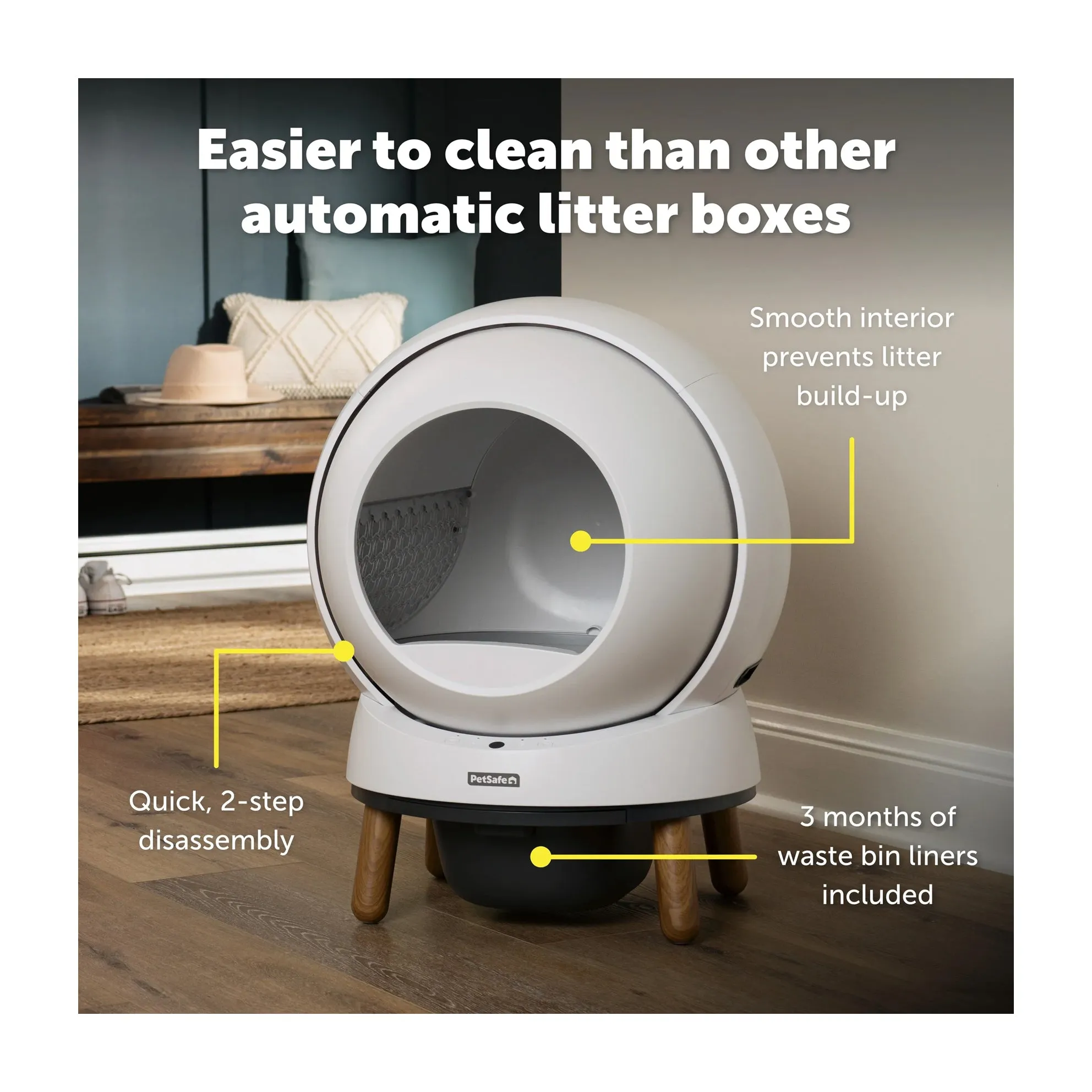 PetSafe ScoopFree SmartSpin Self-Cleaning Litter Box