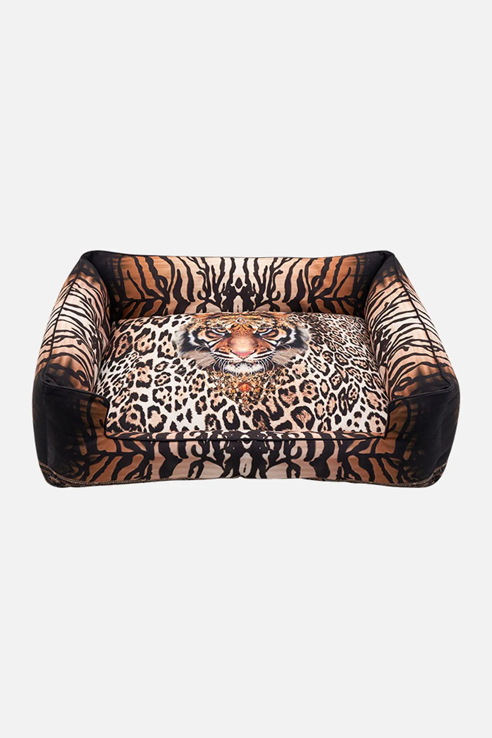 PRINTED DOG BED TAME MY TIGER