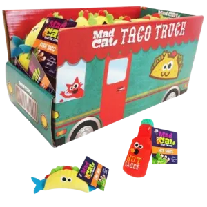 R2P Pet Mad Cat Taco Truck Assorted Catnip Cat Toy