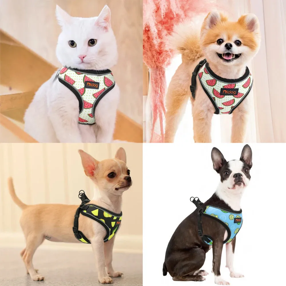 Reflective Nylon Harness Vest for Small to Medium Dogs and Cats