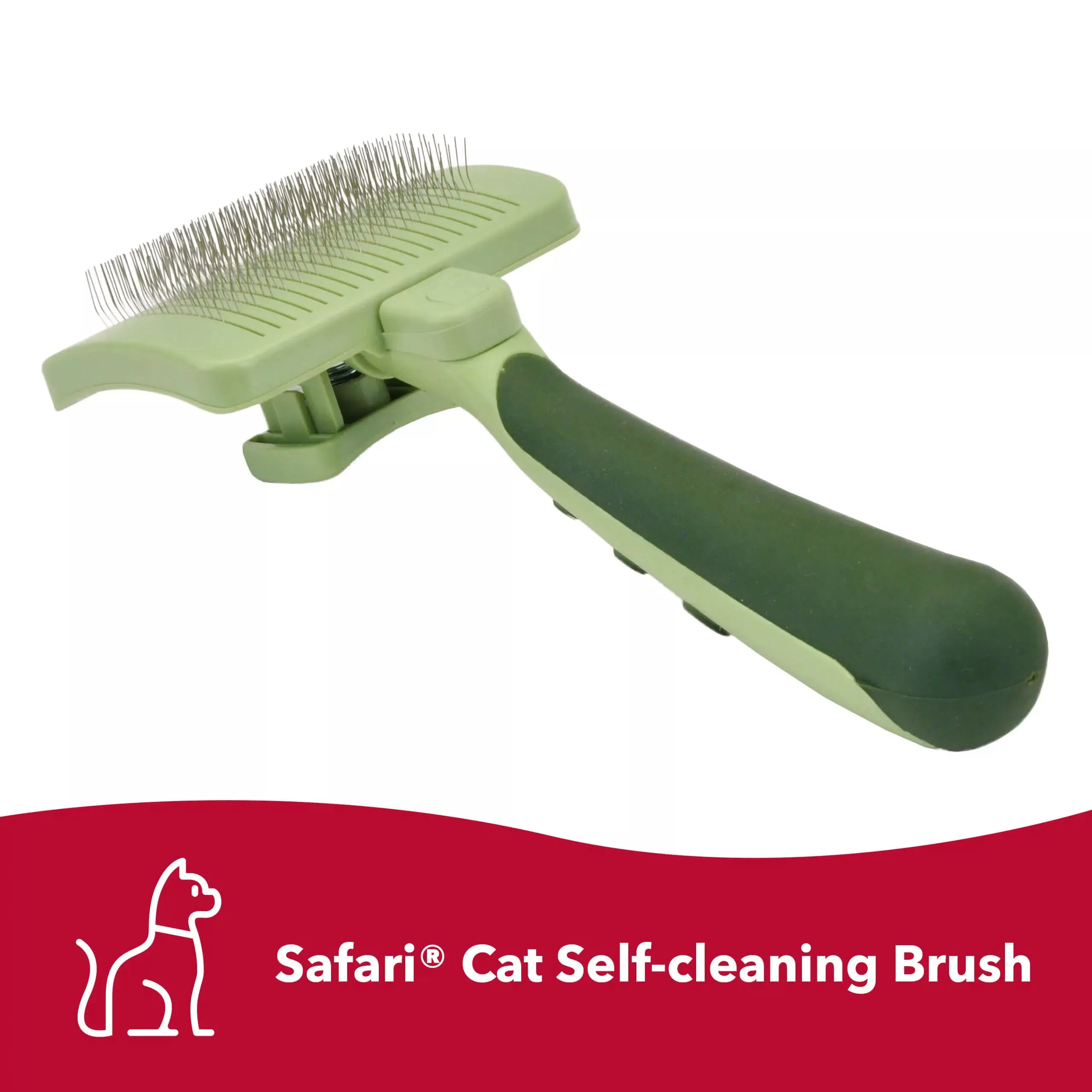 Safari Self Cleaning Slicker Brush For Cats