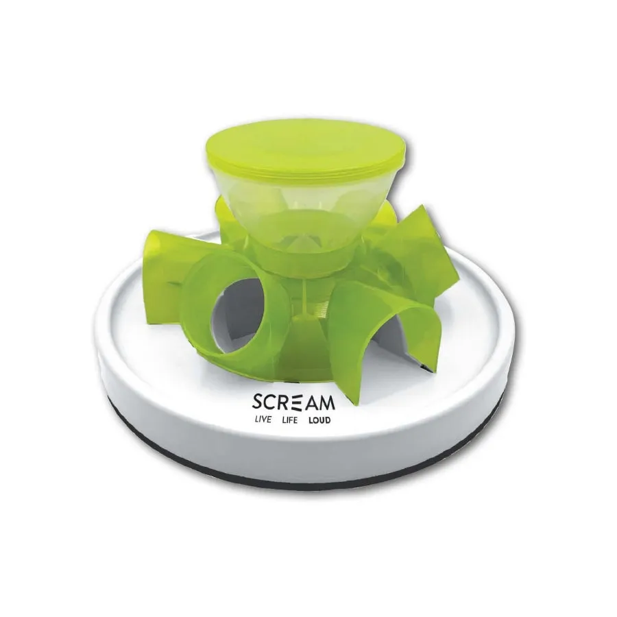 Scream Interactive Cat Tunnel Feeder Loud