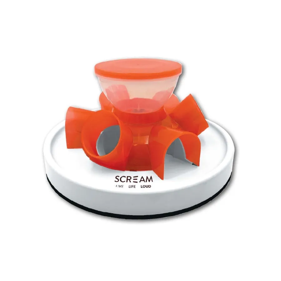 Scream Interactive Cat Tunnel Feeder Loud