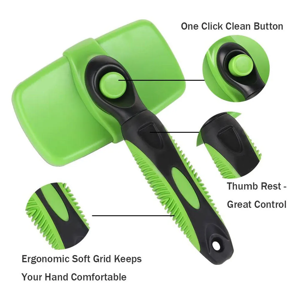 Self Cleaning Dog and Cat Hair shedding Comb