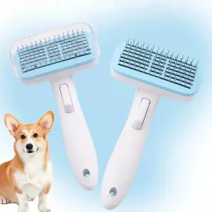 Self-Cleaning Grooming Brush for Pets