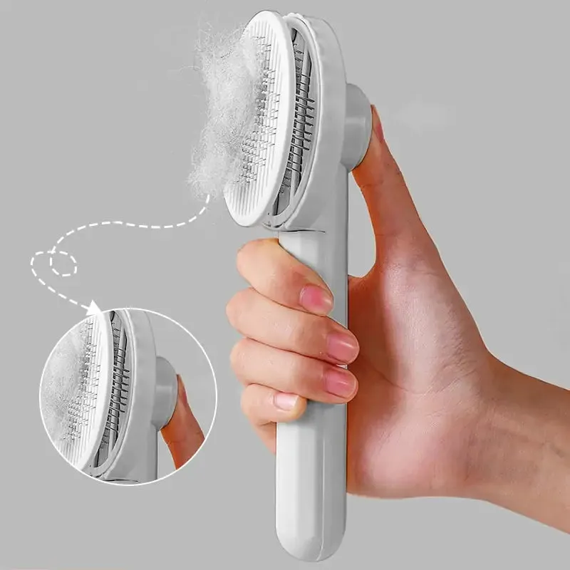 Self Cleaning Pet Grooming Brush