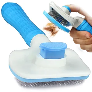 Self-Cleaning Pet Hair Groomer for Dogs and Cats