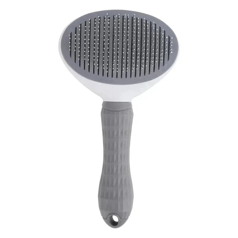 Self-Cleaning Pet Hair Removal Comb - Cat and Dog Grooming Slicker Brush