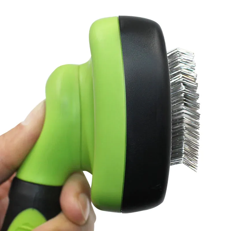 Self Cleaning Slicker Brush for Cats and Dogs