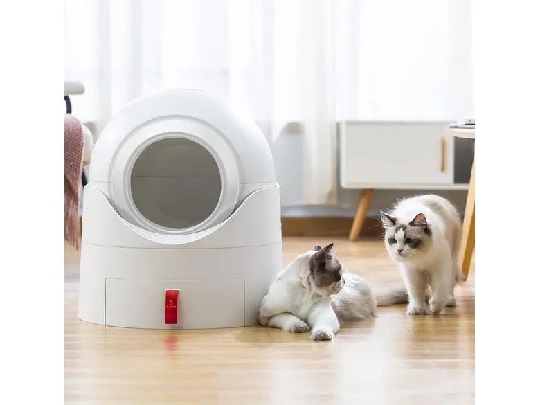 Semi-Automatic Closed Cat Litter Boxes As Photo 57 X 49 X 56cm