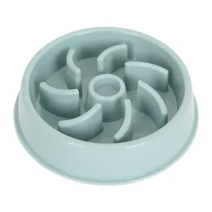 Slow Training Pet Feeder in Pastel Blue