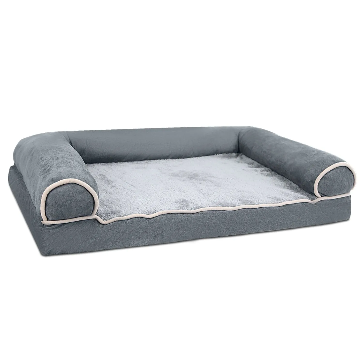 Sofa Bed with Removable and Washable Cover for Large Dogs