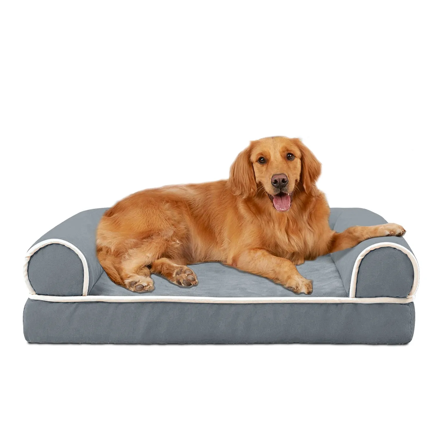 Sofa Bed with Removable and Washable Cover for Large Dogs