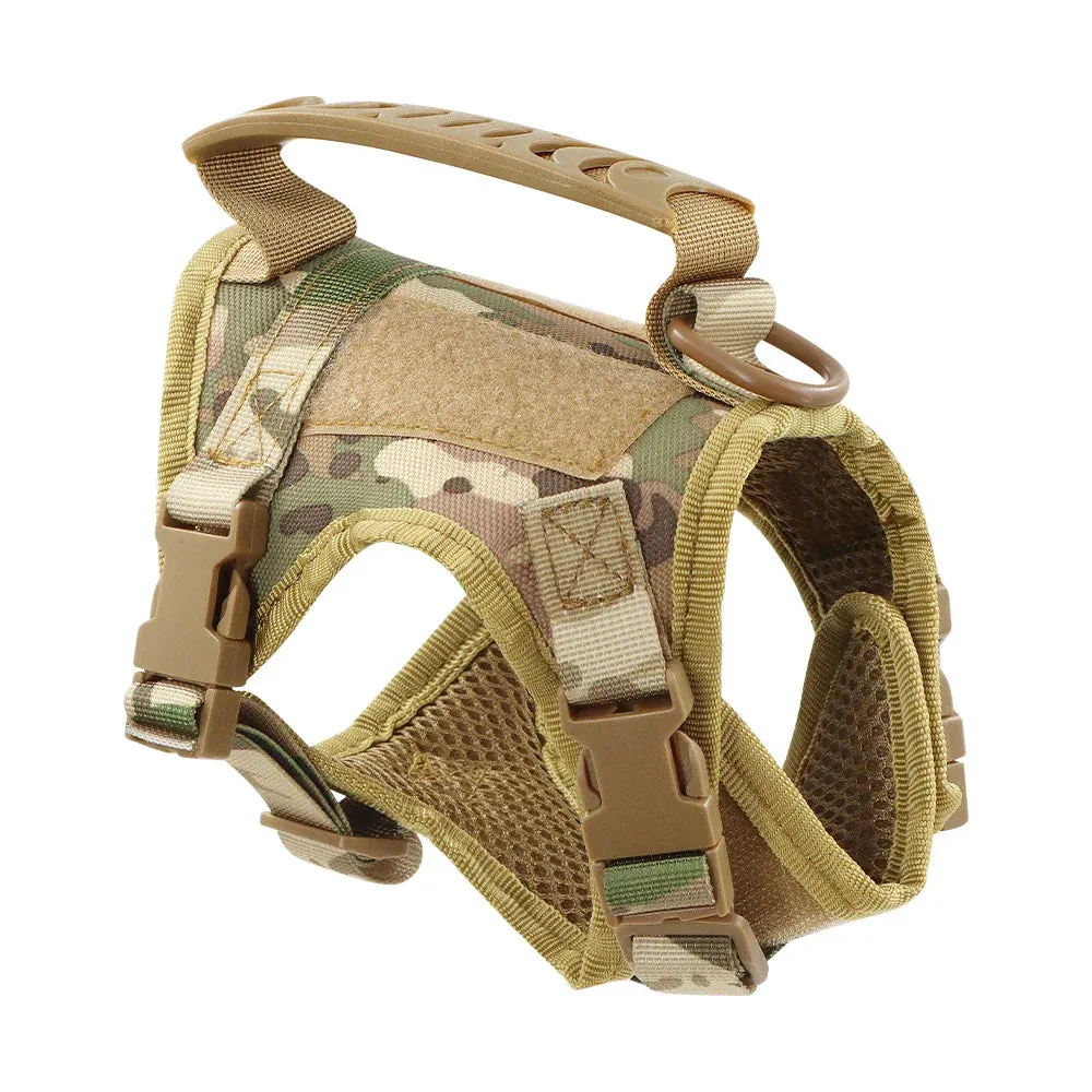 Tactical Cat Harness and Leash – Adjustable Vest for Small Dogs and Kittens