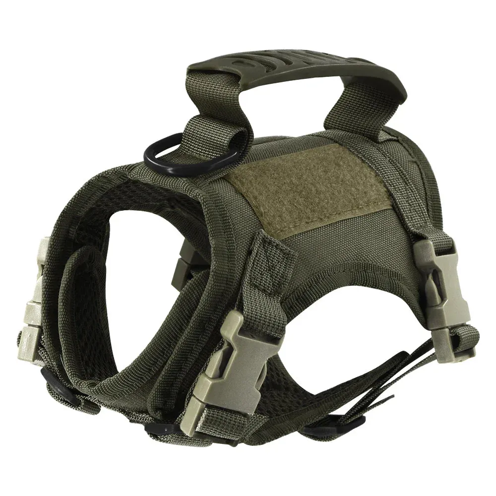 Tactical Cat Harness and Leash – Adjustable Vest for Small Dogs and Kittens