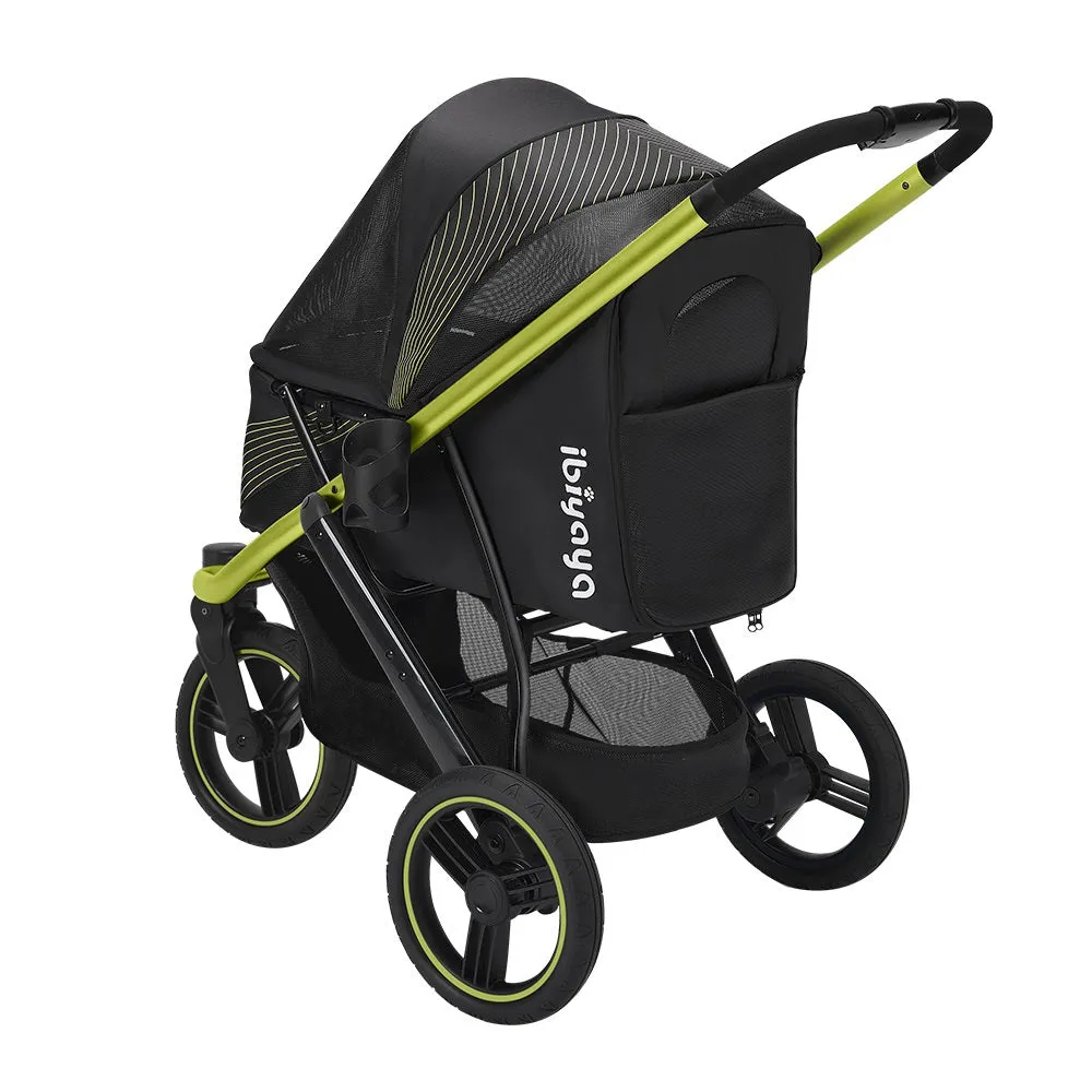 The Beast Pet Jogging Stroller Jet Black