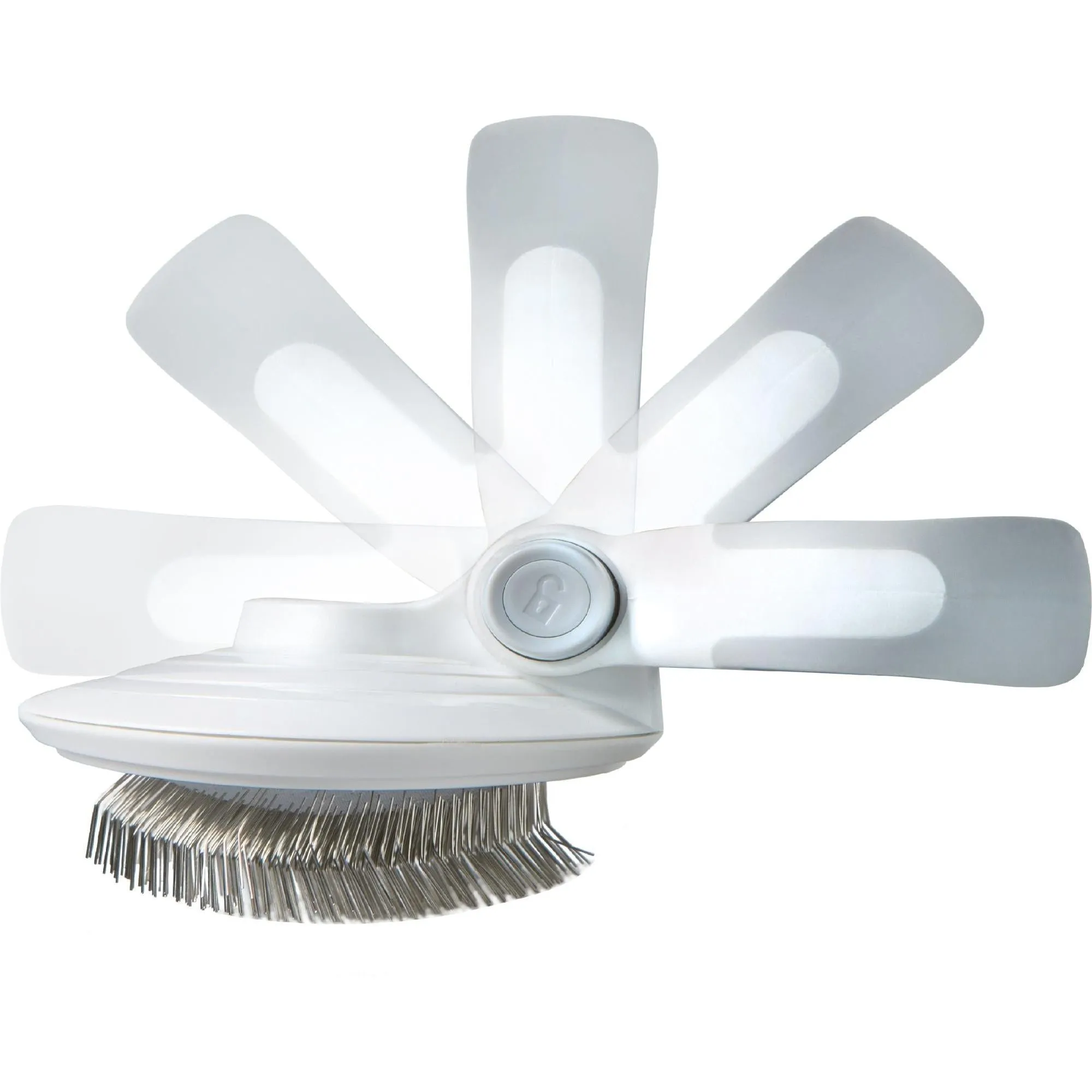 Travel Self-Cleaning Swivel Brush Care