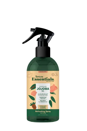 Tropiclean Essentials Jojoba Deodorizing Spray for Dogs