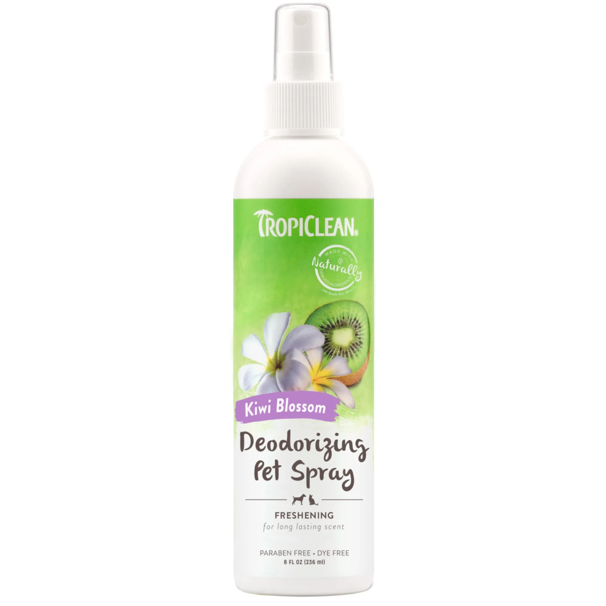 Tropiclean Kiwi Blossom 8-oz, Deodorizing Spray