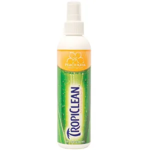 Tropiclean Peach Kava Deodorizing Pet Spray 8oz